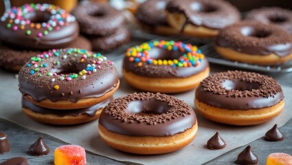 Sweet Cocoa Pastries