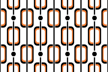 Vector seamless pattern. Modern stylish texture.