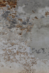 Grungy Concrete and Brick Wall Texture Background