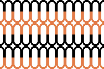 Seamless abstract geometric pattern. Vector Illustration.