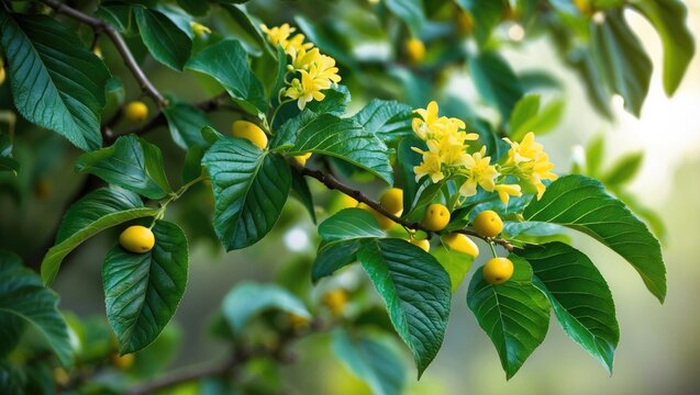 Bidara plant (Ziziphus mauritiana), which offers numerous benefits, including the treatment of various diseases such as diarrhea, diabetes, fever, malaria, acne, wrinkles, and panda eyes.