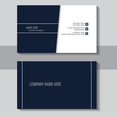 Minimalist Professional Business Card Template