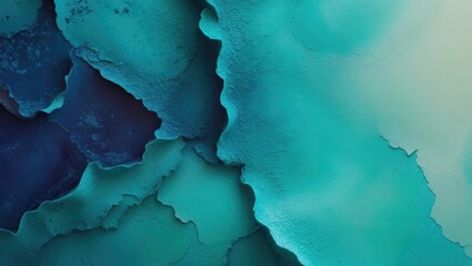 Turquoise and blue textured abstract background for versatile applications