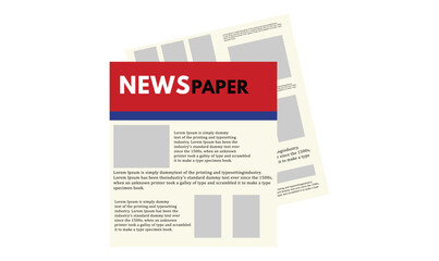 Newspaper design