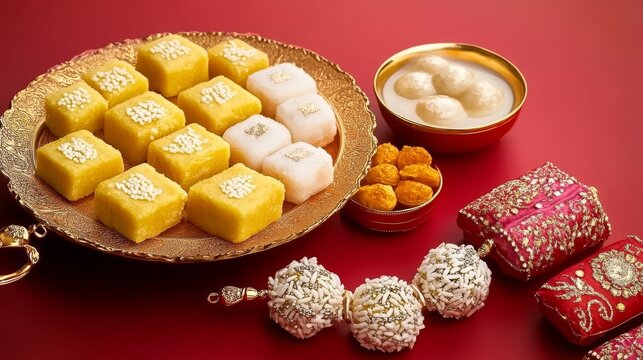 Bhai Duj Dessert Poster Design