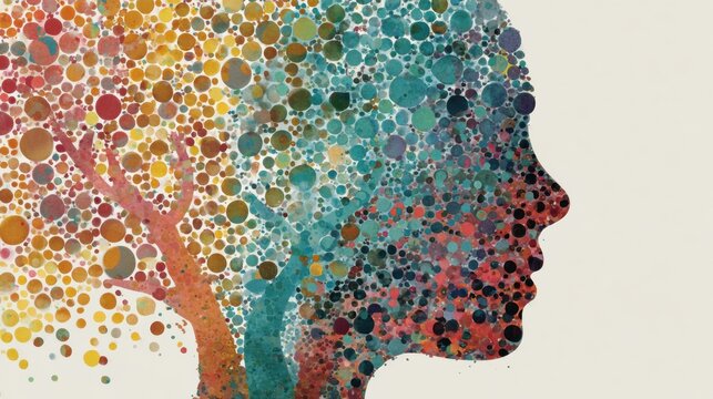 Exploring the Impact of Gratitude on Brain Function Through a Colorful Artistic Representation of Neural Connections