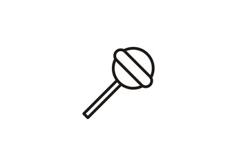 Sweet Candy Line  Icon logo png transparent template icons vector illustration