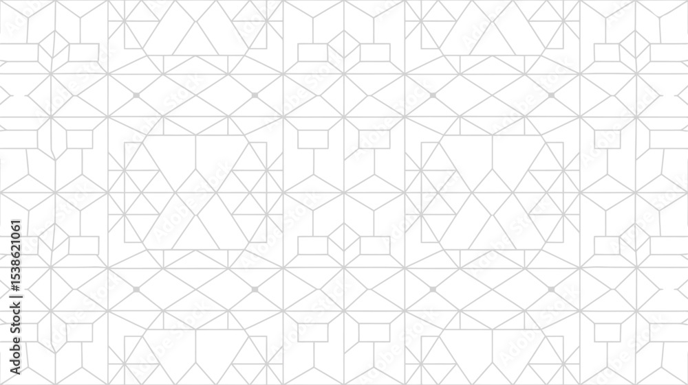 Poster geometric pattern background design with lines triangles squares shapes for wallpaper and textile ar