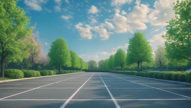 Starved Rock State Park trail parking lot near Parkman's Plain Trailhead, Illinois