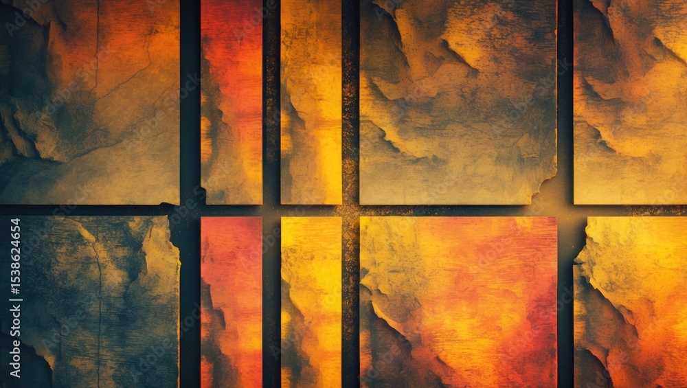 Poster ideal for creating textures and backgrounds in various projects