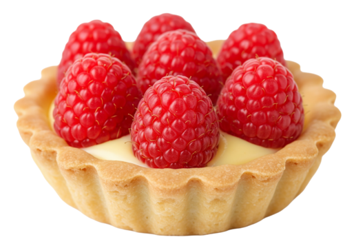 tartelette aux framboises