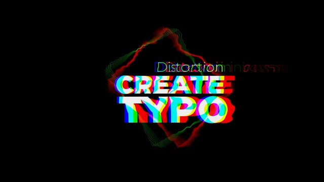Creative Distorted Text