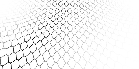 Mesh texture for fishing nets. Seamless pattern for sportswear or soccer goal, volleyball net