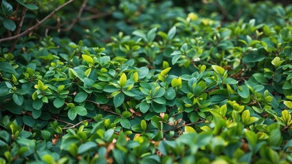 Fresh green wild parsley herb, Chervil, as a vibrant and natural culinary ingredient.