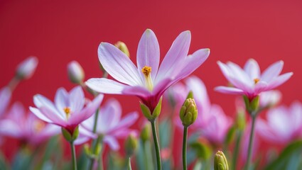 Fototapeta premium A floral structure, also called a blossom or bloom, comprising haploid cells responsible for gamete production in flowering plants.