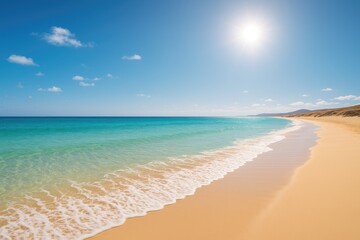 Fototapeta premium A renowned shoreline in Fuerteventura