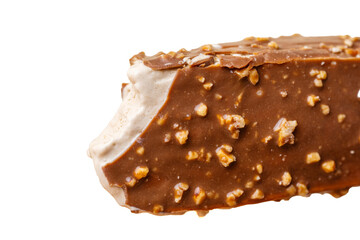 chocolate ice cream on a stick