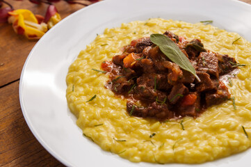 Risotto Gourmet Italian Dish