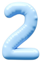 3D画像_風船_2_水色