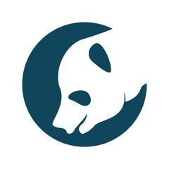 Panda logo icon design