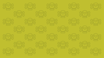 Skull and Crossbones Pattern Backgrounds