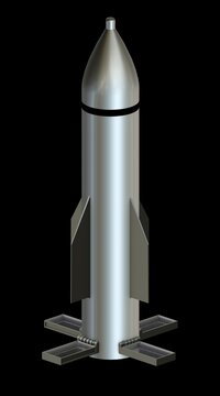 The GBU-57 MOP (Massive Ordnance Penetrator) is a precision-guided, bunker buster bomb. The missions are reaching and destroying deep underground bunkers or well-protected facilities. 3d rendering