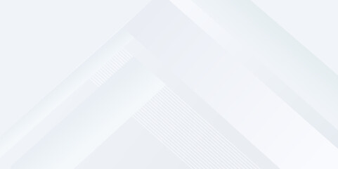 Fototapeta premium Abstract white gray colors gradient with lines pattern texture background. Use for modern design business concept.