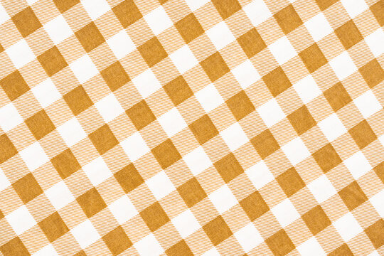 Brown gingham check pattern that can be used for background.
