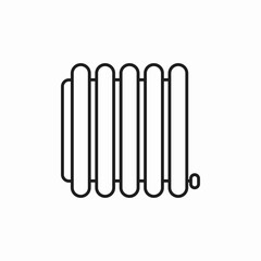 house heating icon sign vector