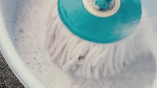 Car washing technique using foam brush and water pressure for a spotless finish