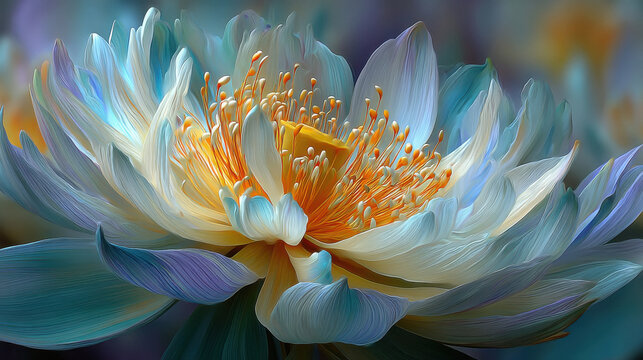 beautiful abstract background with Lotus Flower: A symbol of purity and enlightenment