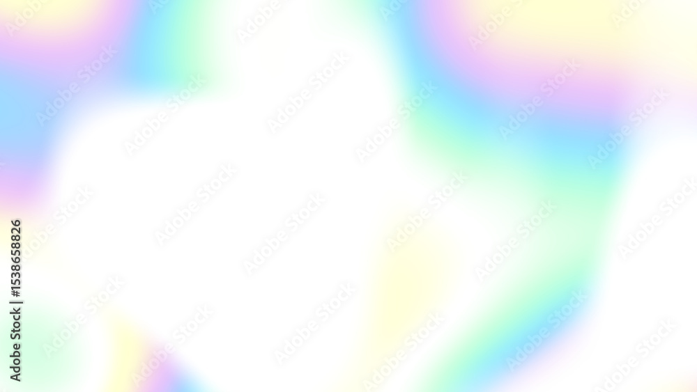 Poster Colorful gradient shape blur. Blur Gradient Shape transparent PNG shape gradient Shining circle holographic blurred shape rainbow colors. Abstract design