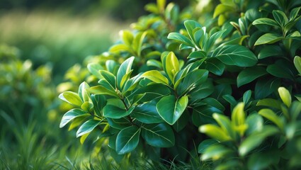 Laurus nobilis, bay laurel leaves, as part of the Flora of Spain.