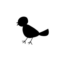 シルエット　とり