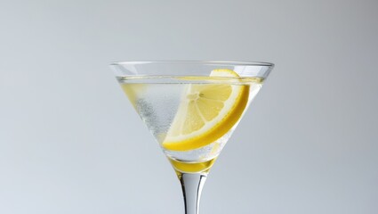 Daiquiri cocktail isolated on background. It is prepared with 2 oz rum, 1/2 lime juice, and 1 tsp castor sugar.