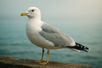 Fototapeta premium Typical Gull Species in Urban Areas