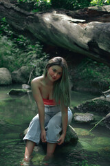 Belleza natural en el rio