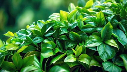 Dioscorea pentaphylla, five leaf yam, a climbing plant with a vibrant green appearance.