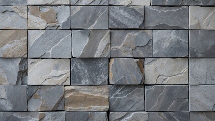 Fototapeta premium Dirty marble wall tile texture background with a rough and weathered appearance.