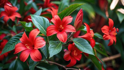 The Stunning Appeal of Crimson Ashoka Leaves