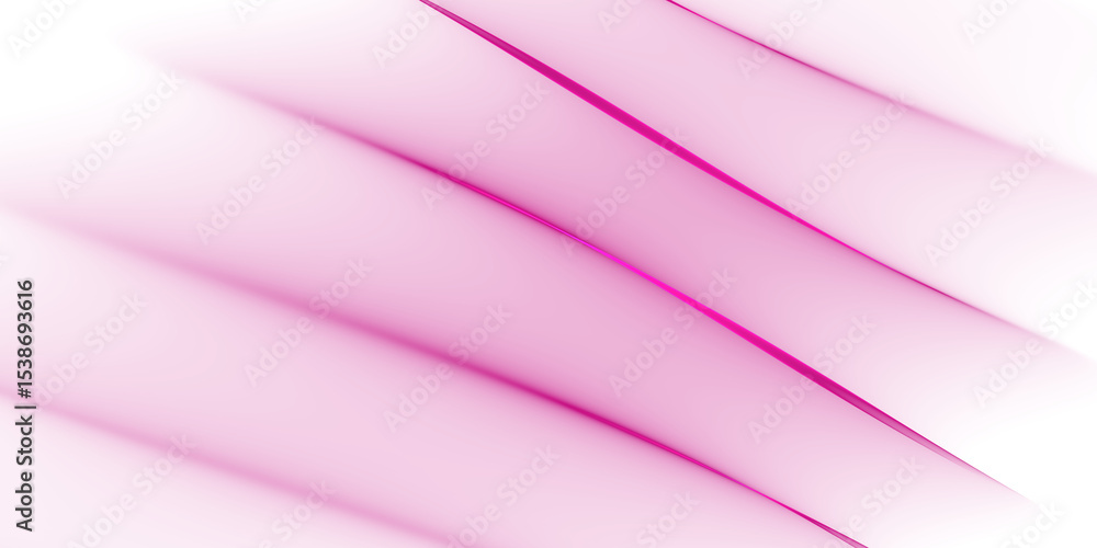 Poster an abstract magenta colored background with faint lines and a black corner on the left side