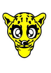 jaguar animaux dessin cartoon enfant 