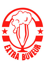 extra buveur biere logo alcool humour