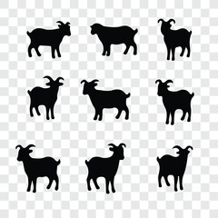 Cute facial expression icon of the sheep