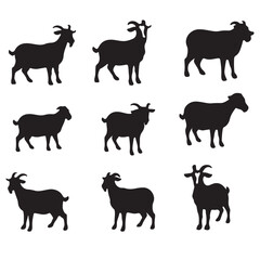 Cute facial expression icon of the sheep