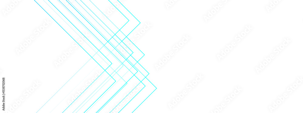 Poster abstract minimalistic background featuring a series of thin, overlapping geometric lines forming ang