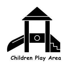 Playground Structure – Slide and Tower Representing Modular Play Equipment icon