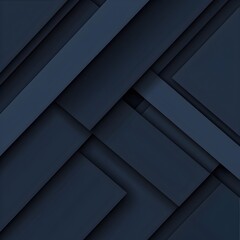 Fototapeta premium Photo of sleek dark blue geometric background with diagonal lines, ideal for modern corporate designs