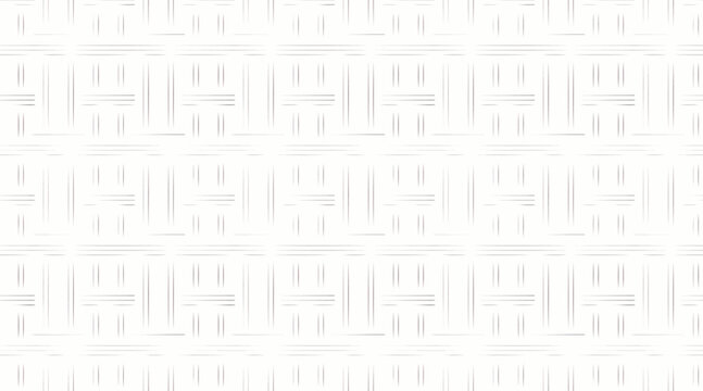 Seamless diagonal pattern with dashed brown lines. Simple hand-drawn stitch texture on a white vector background