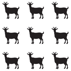 Fototapeta premium High-Impact Goat Vector Design – Dynamic and Versatile Animal Illustration for Branding and Commercial Projects with Clean Minimalist Style . Thank You .